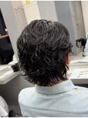 ニュアンスパーマサーフカールシャドウパーマメンズカット