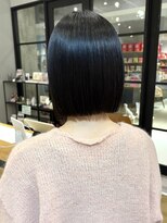 ジアン バイ ミルボン NU茶屋町+(GIEN by milbon)&nbsp;切りっぱなしボブ/丸くならないボブ/ぱつっとボブ/中谷