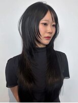 ブロック ジャポン(bloc japon) 部分ストレート×ロングレイヤー