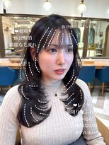 ロンドアベニール 北千住(Lond avenir)&nbsp;くびれレイヤー/オリーブベージュ/顔周り/シースルー北千住