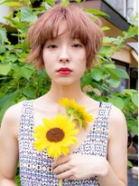 リリアン 表参道(relian)&nbsp;ピングベージュのショートカットはリリアン表参道