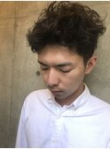 bibito くせ毛風 ツイストパーマ ツーブロックパーマスタイル