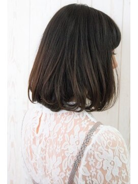 アナザースカイ (another sky) 黒髪ワンカールボブ