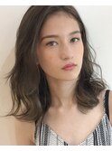 【GOOD DAY HAIR】《ふんわりミディ×グレージュ》　　　 下北沢