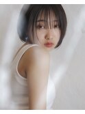 シースルーボブ