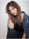 エアリーミディ/セミロング/ベージュブラウン/20代30代