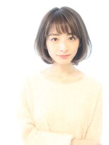 30代40代人気 お手入れ簡単ワンカールボブ