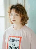 フラミューム 藤沢(flammeum)&nbsp;外国人風ミディアムカール【藤沢】