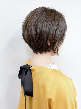 トップヘアー 玉島店(TOP HAIR) 《TOPHAIR 玉島店/ ベリー》ショートボブ×ベージュカラー