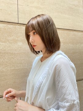 リベルテ(LIBERTE) Liberte銀座 ダブルカラー×ミルクティーベージュ