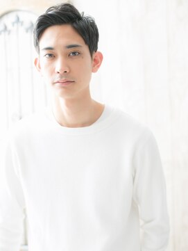 グルーミングサロン バーバー キャッスル 北浦和西口(Grooming salon Barber Castle) 大人クールなダークアッシュオールバックショートL