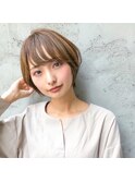 大人ショートボブ