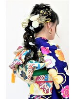 デザインヘアーピアジェ 八木店(DESIGN HAIR PIAGET) ☆2022年・ピアジェ成人式☆最新アップ&着付&メイク☆