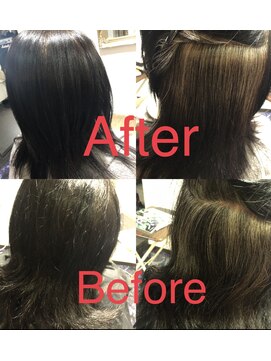 アンディヴァイド(UNDIVIDE) 営業Before &After（プレミアム縮毛矯正）