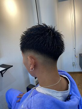 グラベント(Gravent) 【gravent住吉】バーバーフェード×ベリーショート