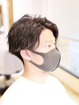 リビーチ ヘア リゾート 赤羽(Rebeach HAIR RESORT)&nbsp;センターパートレイヤー×2ブロック刈り上げ【赤羽リビーチ】