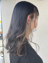 カミユイドコ ニン(kamiyuidoko nin) グレージュインナーカラー