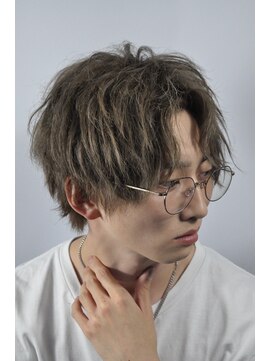 ヒロギンザ 青山店(HIRO GINZA) 波巻き/ハイライト/マッシュパーマ/ウルフ/フェード/束感