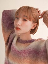 ジュール 大分(Joule)&nbsp;ミディアムヘア/斜めバング/グレージュカラー/大分駅