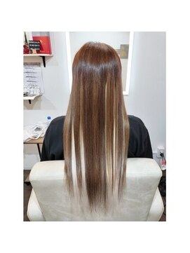 ダイアナ(DIANA) スーパー人毛70本　原色10本