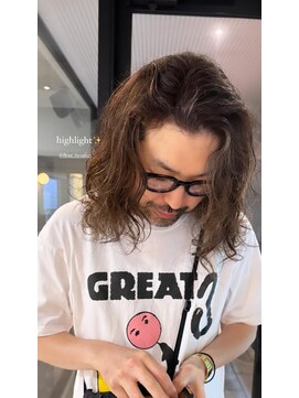 フルール バイ サファリ(fleur by safari) ハイライト/メンズハイライト/30代40代/薬院