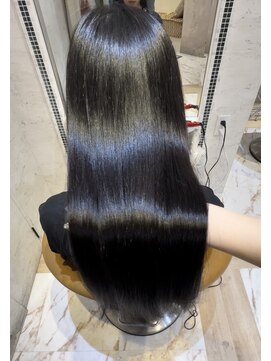 ロンドローズ 名古屋(Lond damaskRose) ブリーチ 学割 オリーブベージュ レイヤーカット リタッチ 863