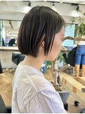 切りっぱなしボブミニボブパーマくびれボブ外ハネボブブリーチ