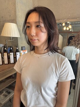 ヨーク(yoke.) 透明感バイオレットブラウン/ミディアム