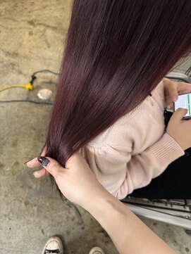 ウィークエンド(WEEKEND) ブリーチなしダブルカラー+カット+トリートメント【￥13800】