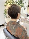 まとまり良い丸みショート