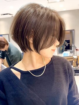 ロンドブルーム 天神大名店(Lond Bloom) 大人美人ショート/ショートカット髪質改善/白髪ぼかし/30代40代