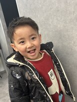 メンズサロン キング 梅田店(Men’s salon K!ng)&nbsp;ホワイトメッシュ/ツイスト/ツイスパ/パーマ/メンズ/眉毛