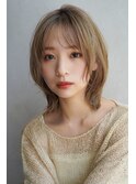 【Un ami  表参道】 松井幸裕　小顔レイヤーミディ