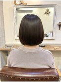 髪質改善ツヤツヤボブ