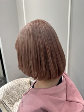 ネオリーブギンザ 銀座店(Neolive GINZA) (銀座) ブリーチ　ピンクベージュ