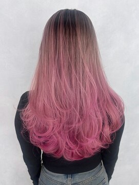 アルバム 銀座(ALBUM GINZA) ロング前髪カットおくれ毛美髪韓国ヘア_ba549301