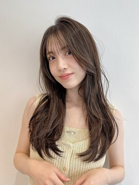 シアアオヤマ 表参道青山(SHEA aoyama) 顔まわりレイヤー/シースルーバング/プリカール