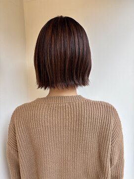 ペスカケイクリエイティブ(PESCA K-CREATIVE) ハイライト × ローライトだけでつくる柔らかボブ　　3