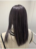 ダブルカラー，ダークグレー，モードヘア【草加】