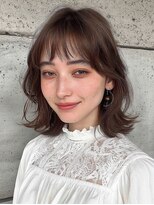 アンドレイ 表参道(andrey) 着物ヘア/大人ガーリー/ダークアッシュ/似合わせカット/表参道