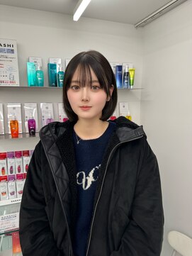 アマトウキョウスマートサロン(AMA TOKYO×Smart Salon) 内巻きボブ　あご下2センチ