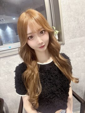 モーション 新宿(motion) ミルクティーベージュ　ケアブリーチ　髪質改善