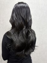 エイム(AiM) レイヤーカット/ハイレイヤー/ブルーブラック/透明感カラー