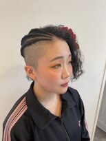 ピカソ フォルティ(picasso forti) コーンロウアレンジ