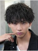 ツイストスパイラルシャドウパーマサーフカールフェザーパーマ
