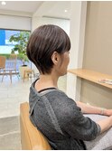 人気のナチュラルショートヘア 里見美穂