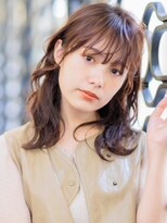 タヤ 駒沢店(taya)&nbsp;ゆるふわミディ×透明感ブラウン