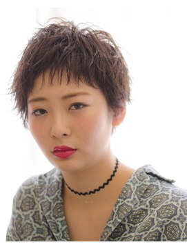 アクトジャム(ACT jam) 外ハネ透け感ショート