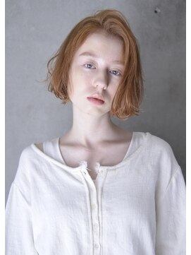 コイ(coii) ☆オレンジベージュのリラクシーボブ☆【coii】