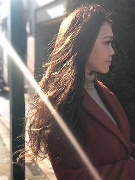 ヘアアンドスペース ベロン(hair&space velon) 透け感外人風カラー